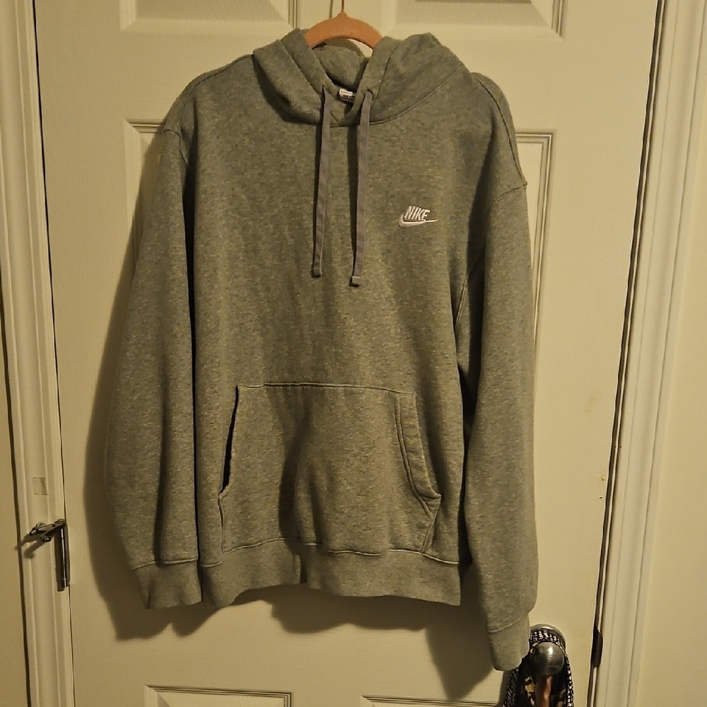 Nike Heather Gray Men's Hoodie